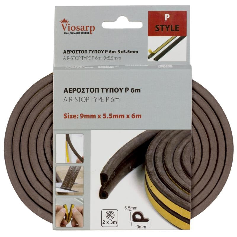 ΑΕΡΟΣΤΟΠ ΤΥΠΟΥ P 6m 9x5.5mm