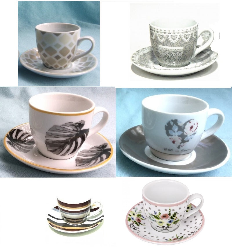 ΦΛΥΤΖΑΝΑΚΙΑ ΚΑΦΕ ΣΕΤ 6ΤΕΜ 90cc