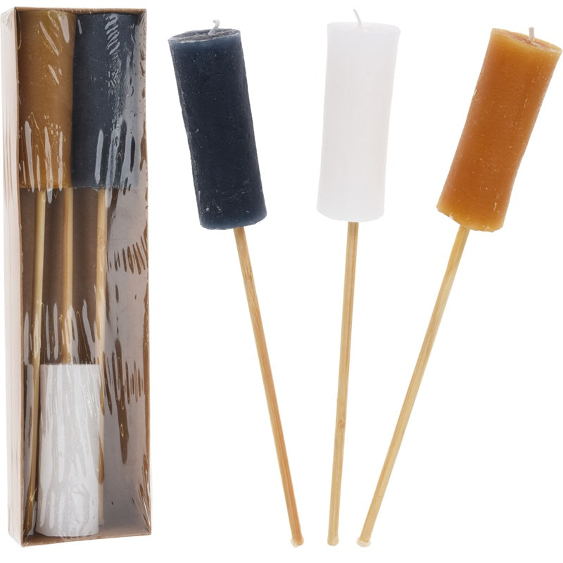 ΚΕΡΙ ΚΗΠΟΥ RUSTIC 3ΤΕΜ 32εκ