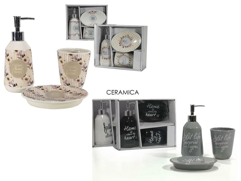 ΣΕΤ ΜΠΑΝΙΟΥ 3ΤΕΜ ΚΕΡΑΜΙΚΑ VESTI CASA