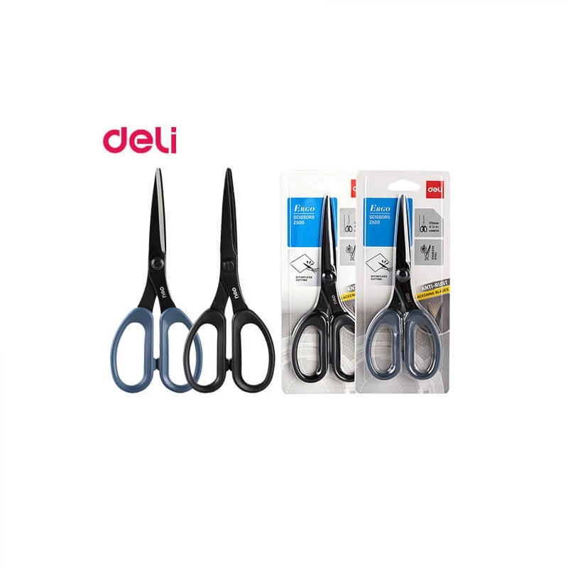 ΨΑΛΙΔΙ DELI ΓΡΑΦΕΙΟΥ BLISTER 6 7/8" 175mm Z500