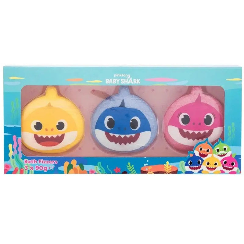 ΑΛΑΤΑ ΜΠΑΝΙΟΥ BATH FIZZERS BABY SHARK 3x90gr