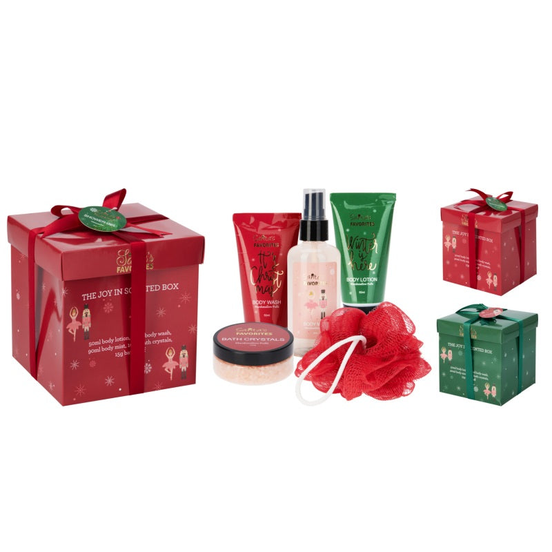 BATH SET 5ΤΕΜ XMAS GIFTBOX