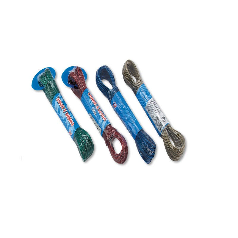 ΣΧΟΙΝΑΚΙ ΑΠΛΩΜΑΤΟΣ ΣΥΡΜΑΤΙΝΟ 15m ΠΛΑΣΤΙΚΟΠΟΙΗΜΕΝΟ