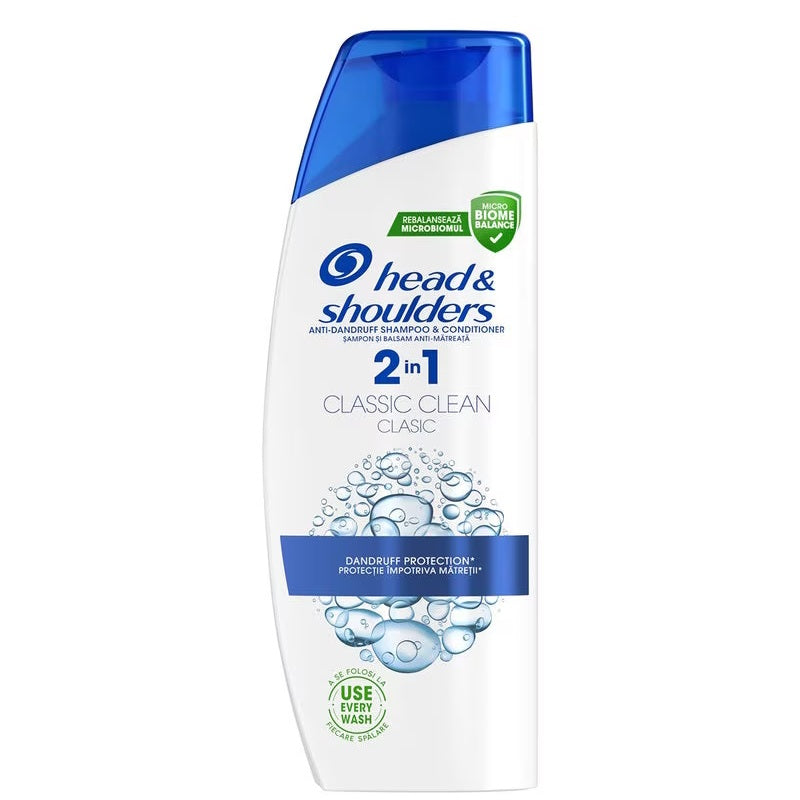 HEAD&SHOULDERS 330ml 2ΙΝ1 CLASSIC CLEAN