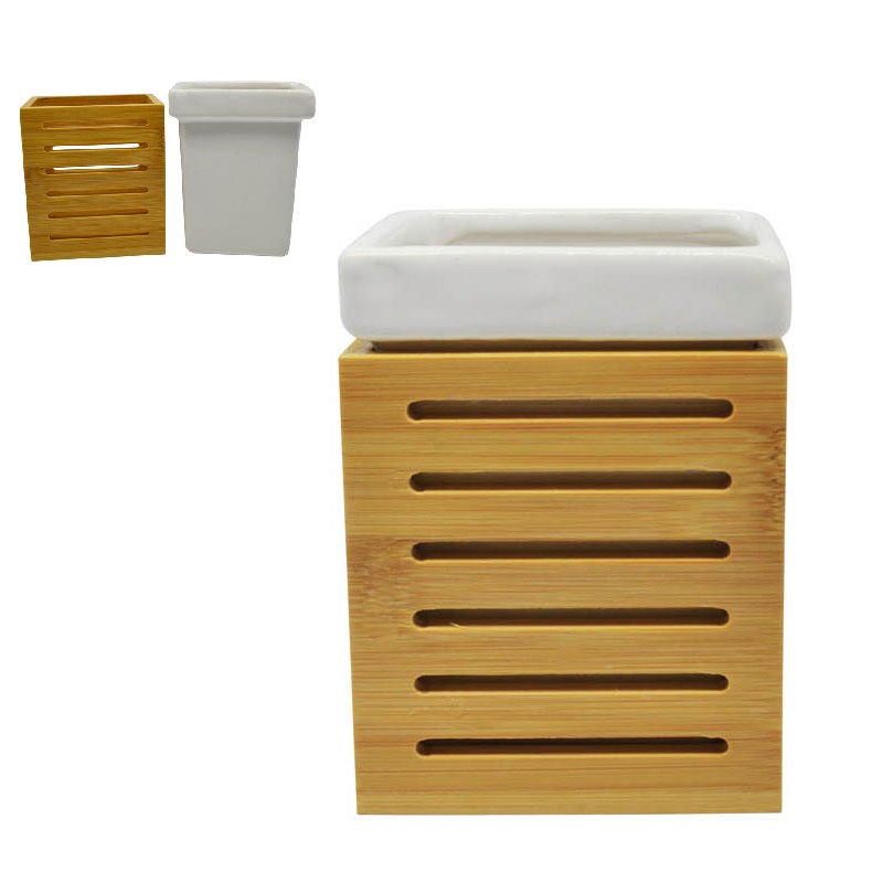 ΘΗΚΗ ΓΙΑ ΟΔΟΝΤΟΒΟΥΡΤΣΕΣ ΜΠΑΜΠΟΥ ΚΕΡΑΜΙΚΗ