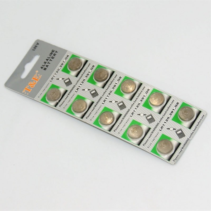 ΜΠΑΤΑΡΙΕΣ LR1120 391 G8 10ΤΕΜ