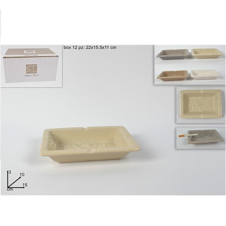 ΣΤΑΧΤΟΔΟΧΕΙΟ ΚΕΡΑΜΙΚΟ ROSES 15x10cm