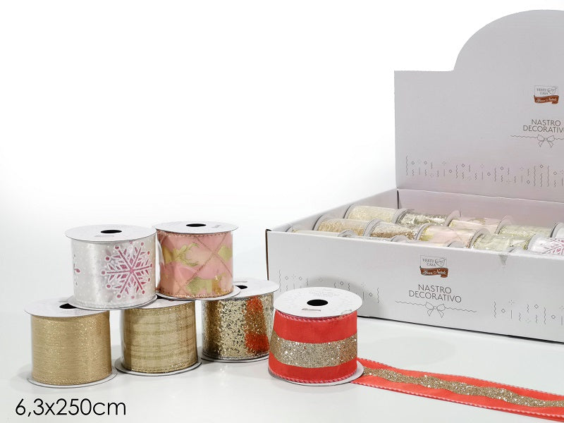 ΚΟΡΔΕΛΑ XMAS 6.3x250cm VESTI CASA