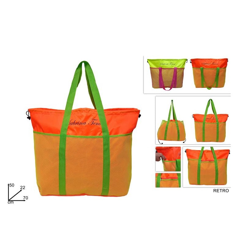 ΤΣΑΝΤΑ ΠΑΡΑΛΙΑΣ 70x50x22εκ FLUO