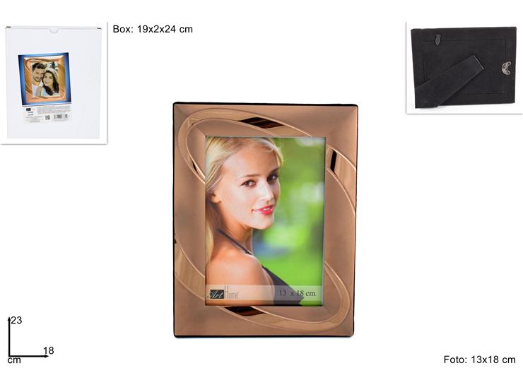 ΦΩΤΟΓΡΑΦΟΘΗΚΗ ΕΠΑΡΓΥΡΗ ΜΠΡΟΝΖΕ 13x18cm