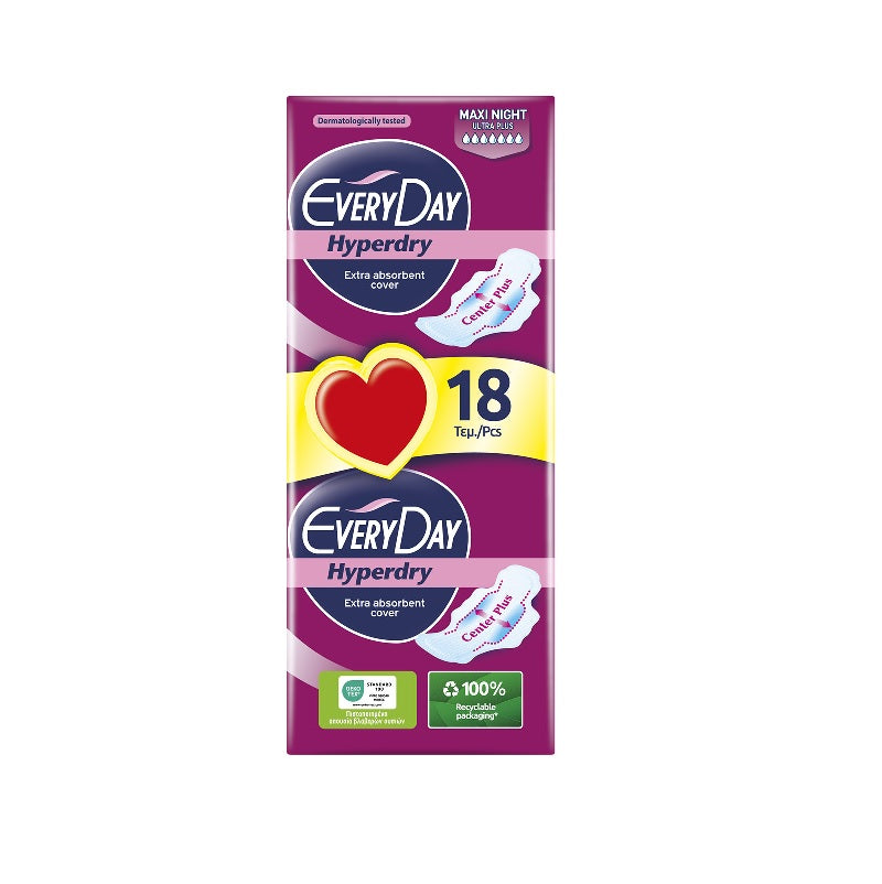 EVERYDAY ΣΕΡΒΙΕΤΑ MAXI NIGHT 18ΤΕΜ