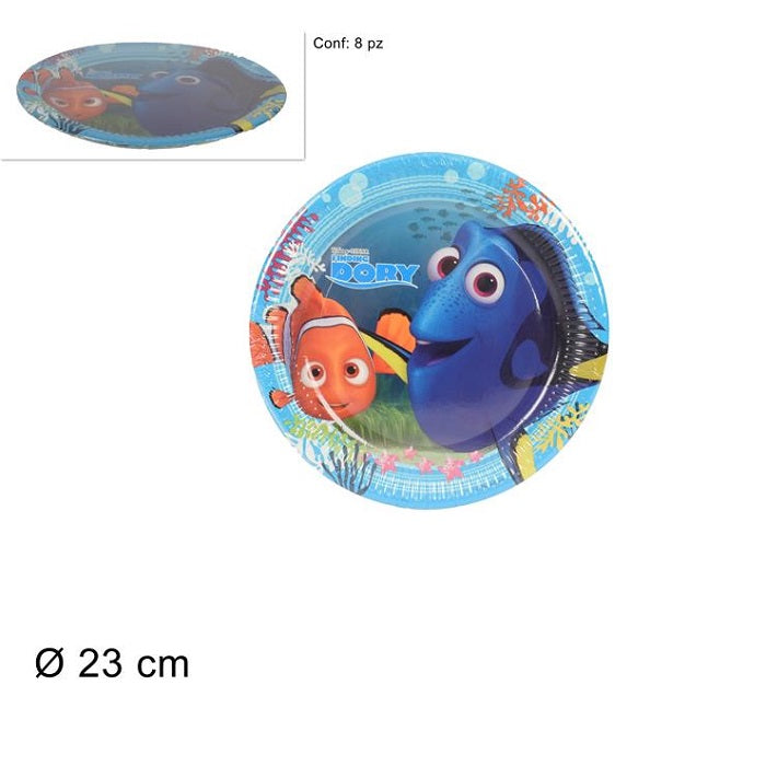 ΠΙΑΤΑ ΠΑΡΤΥ 6ΤΕΜ 23cm DORY