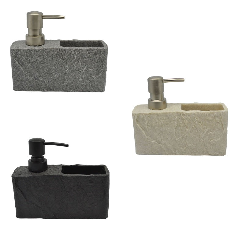 ΝΤΙΣΠΕΝΣΕΡ ΚΟΥΖΙΝΑΣ ΜΕ ΘΗΚΗ ΣΦΟΥΓΓΑΡΙΟΥ ΠΟΛΥΡΕΖΙΝ ΟΨΗ ΠΕΤΡΑ