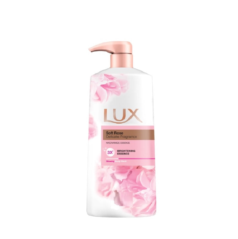 LUX B/WASH 600ml SOFT ROSE