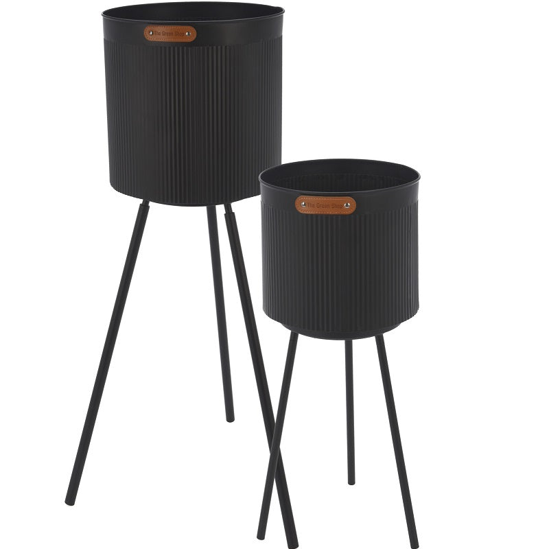 ΚΑΣΠΩ ΜΕΤΑΛΛΙΚΟ 45εκ ΜΑΥΡΟ ΜΑΤ ΤΡΙΠΟΔΟ