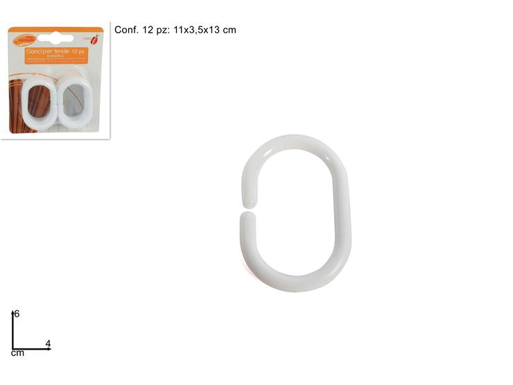 ΚΡΙΚΟΙ ΚΟΥΡΤΙΝΑΣ 12ΤΕΜ ΛΕΥΚΟΙ