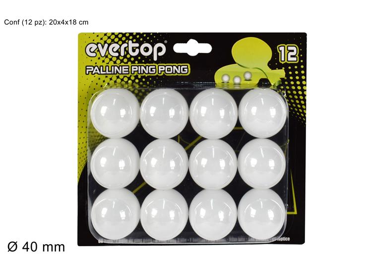 ΜΠΑΛΑΚΙΑ ΠΙΝΓΚ ΠΟΝΓΚ 12ΤΕΜ