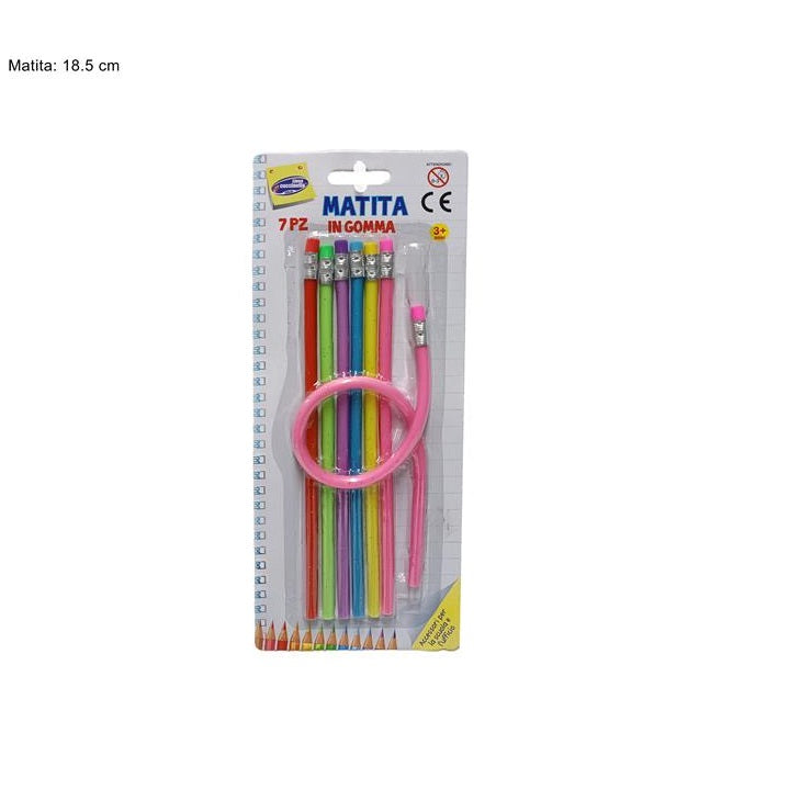 ΜΟΛΥΒΙΑ ΕΥΚΑΜΠΤΑ ΜΕ ΓΟΜΑ 7ΤΕΜ LINEA