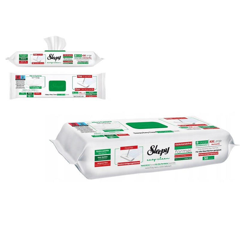 SLEEPY ΠΑΝΑΚΙΑ ΔΑΠΕΔΟΥ ΥΓΡΑ 50ΤΕΜ WHITE SOAP ADDITIVE