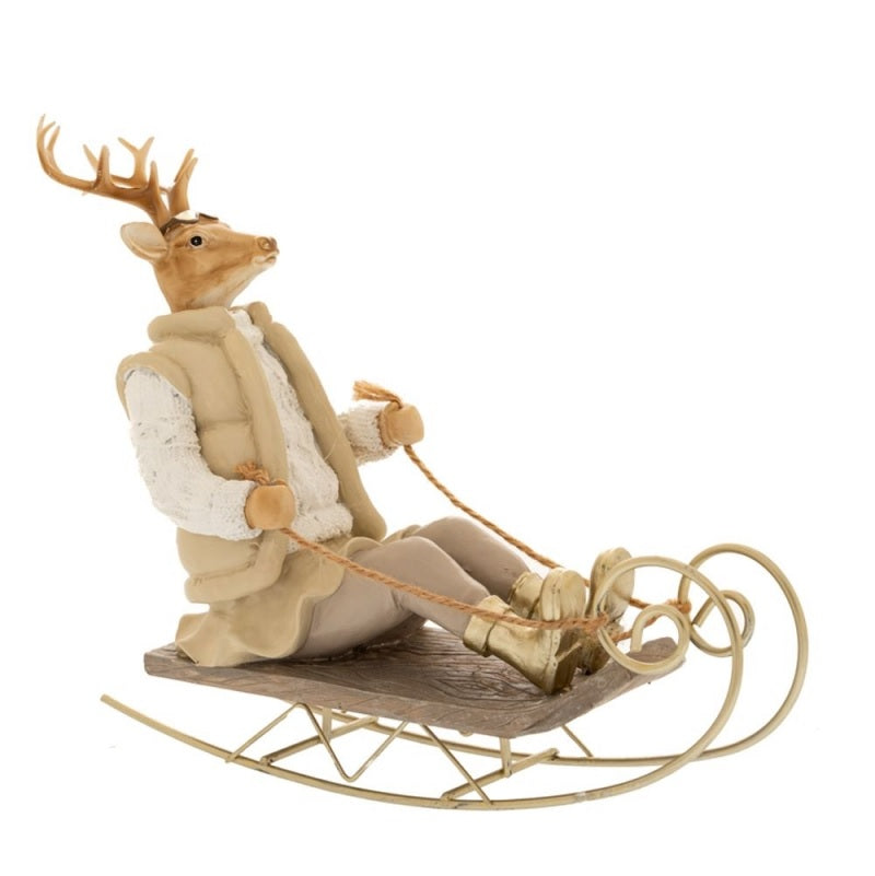 ΤΑΡΑΝΔΟΣ ΣΕ ΕΛΚΗΘΡΟ 29x10x23cm ΠΟΛΥΡΕΖΙΝ