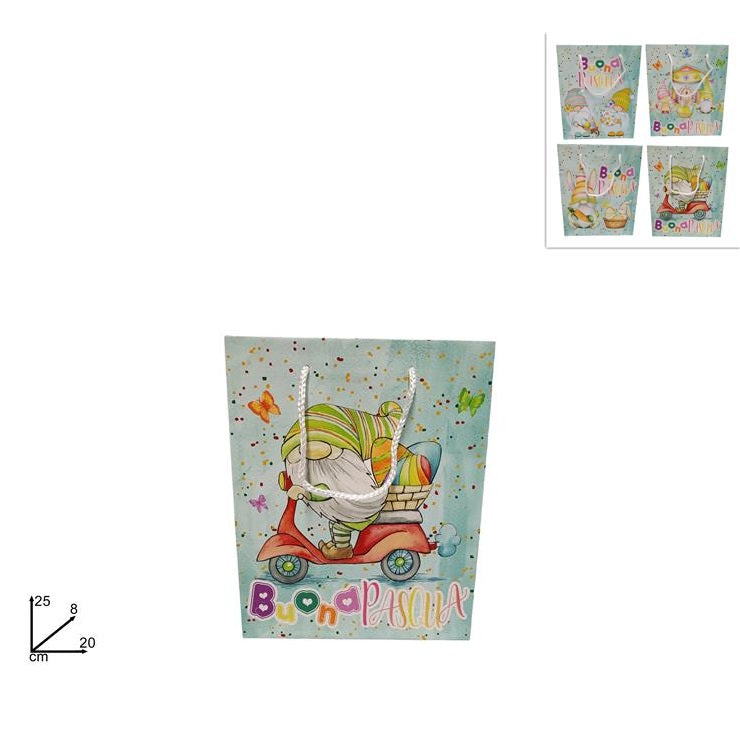 ΤΣΑΝΤΑ ΔΩΡΟΥ ΠΑΣΧΑΛΙΝΟΙ ΝΑΝΟΙ 25x8x20εκ