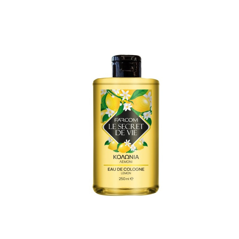 ΚΟΛΩΝΙΑ FARCOM LE SECRET DE VIE 250ml ΛΕΜΟΝΙ