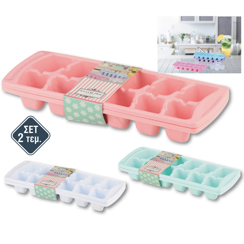 ΠΑΓΟΘΗΚΗ ΠΛΑΣΤΙΚΗ 2ΤΕΜ 12 ΘΕΣΕΩΝ TNS