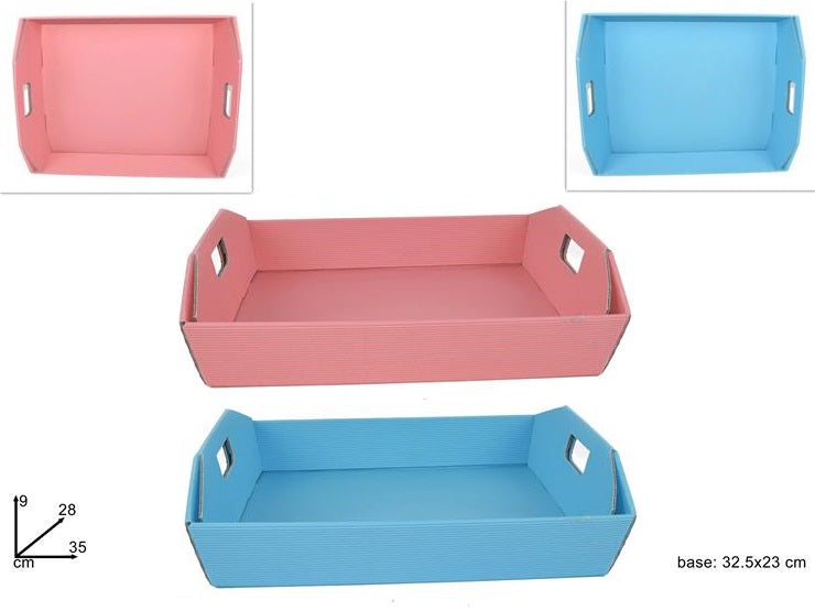 ΔΙΣΚΟΣ ΜΕ ΛΑΒΕΣ 32.5x23cm ΓΑΛΑΖΙΟΣ ΑΠΟ ΧΑΡΤΟΝΙ