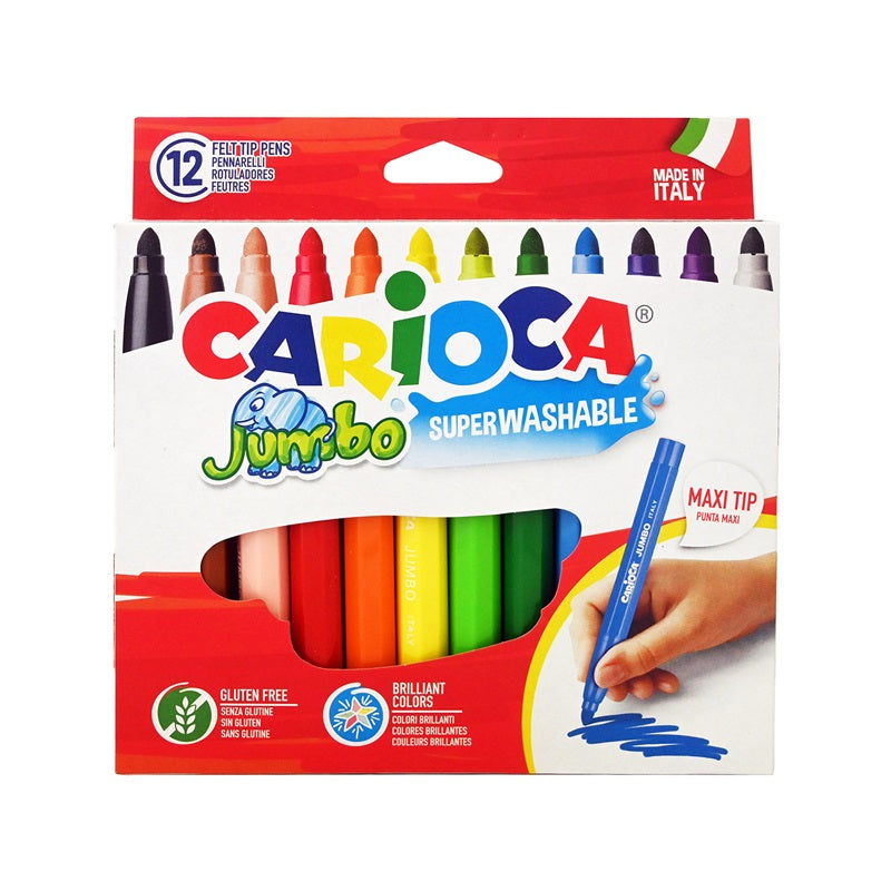 ΜΑΡΚΑΔΟΡΟΙ 12ΤΕΜ JUMBO CARIOCA