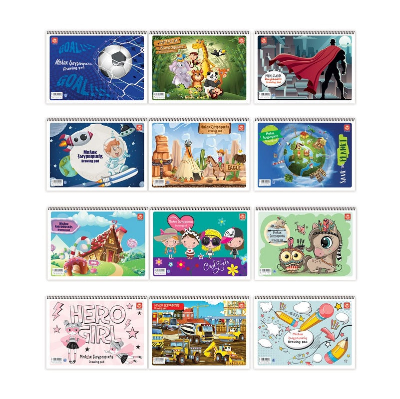 ΜΠΛΟΚ ΖΩΓΡΑΦΙΚΗΣ 40Φ Α4