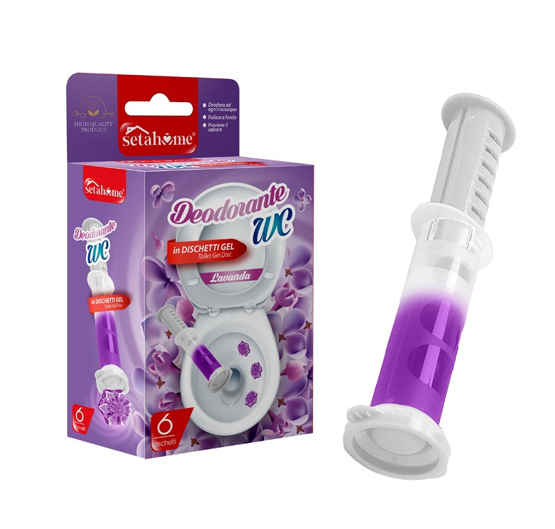 WC DISCS SETAHOME ΛΕΒΑΝΤΑ 6ΤΕΜ