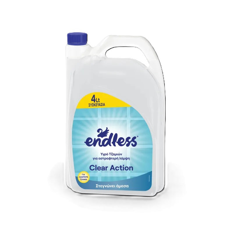 ENDLESS ΥΓΡΟ ΤΖΑΜΙΩΝ 4lt CLEAR ACTION