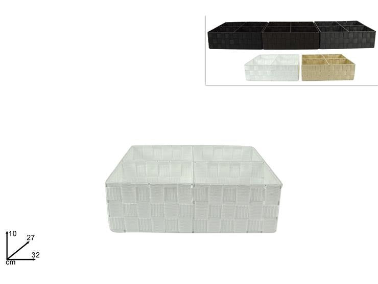 ΘΗΚΗ ΠΛΕΚΤΗ 4 ΘΕΣΕΩΝ 32x10x27cm