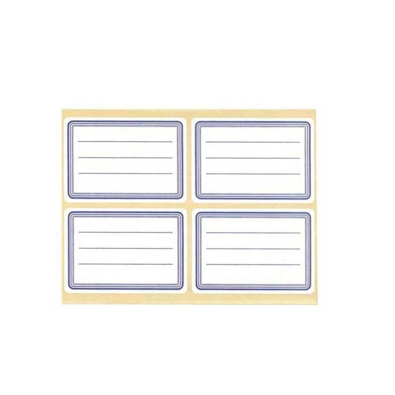 ΕΤΙΚΕΤΕΣ ΒΙΒΛΙΩΝ ΛΕΥΚΕΣ 10Φx4ΤΕΜ SPREE