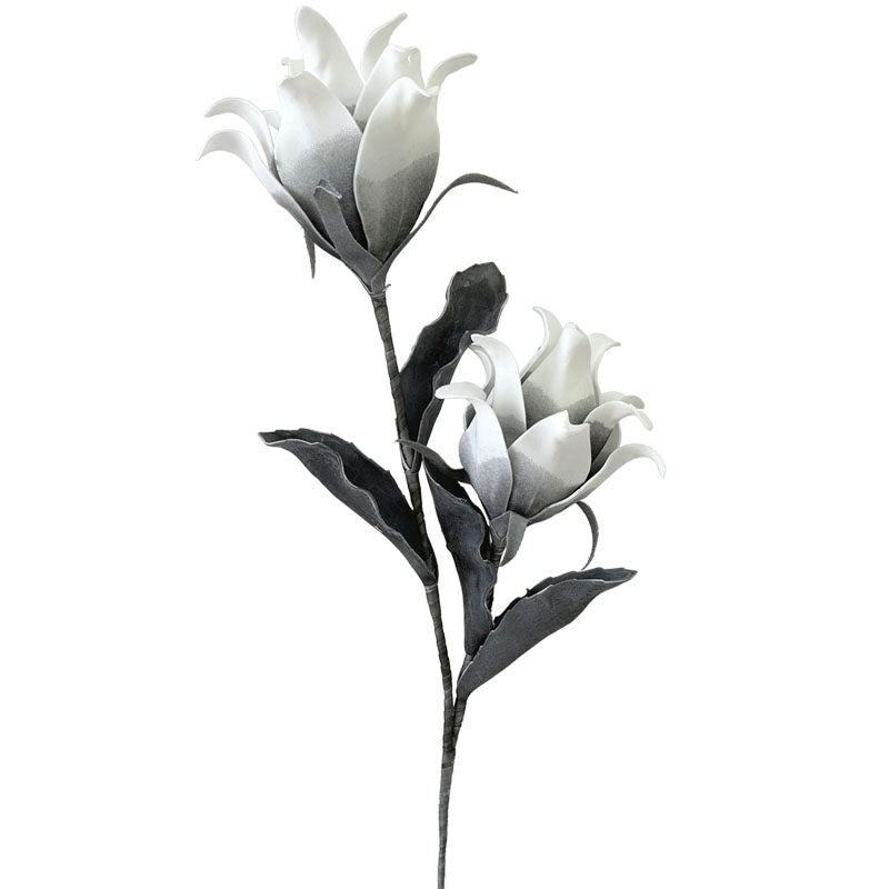 ΚΛΑΔΙ FOAM ΜΕ ΜΠΟΥΜΠΟΥΚΙΑ 90cm ΓΚΡΙ ΛΕΥΚΑ