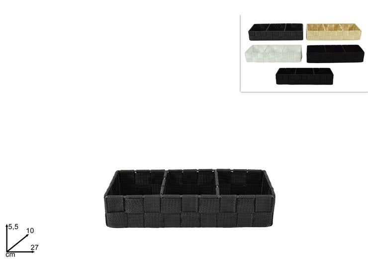 ΘΗΚΗ ΠΛΕΚΤΗ 3 ΘΕΣΕΩΝ 27x10x5.5cm