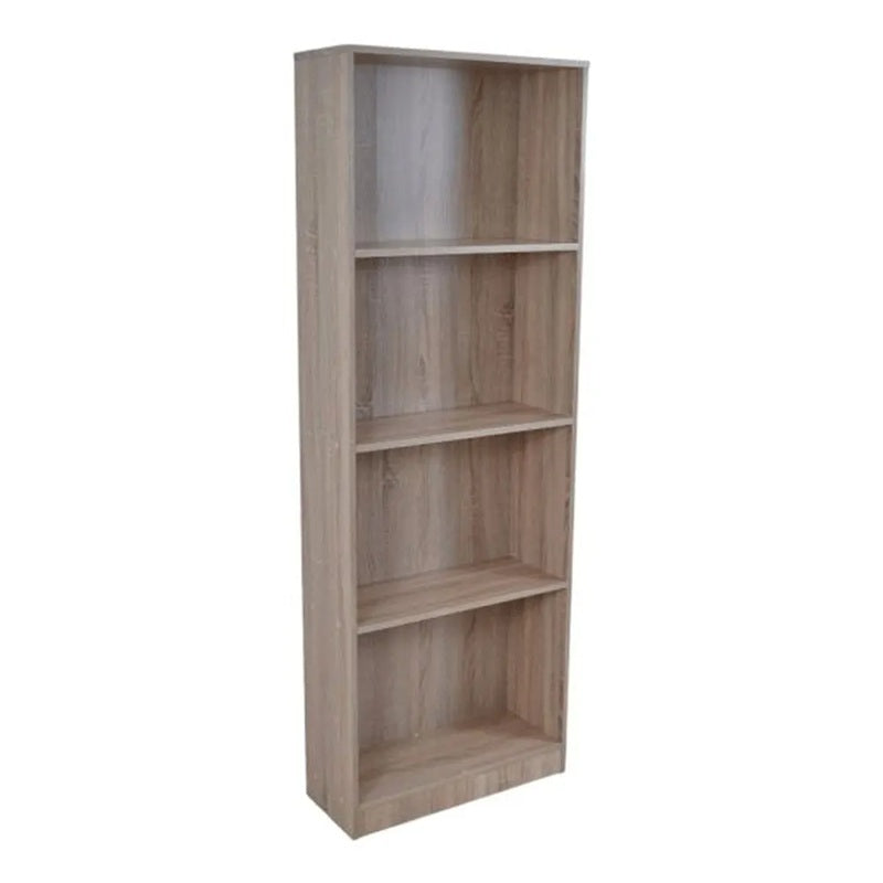 ΒΙΒΛΙΟΘΗΚΗ MDF 4 ΡΑΦΙΑ 24x60x170cm ΦΥΣΙΚΟ