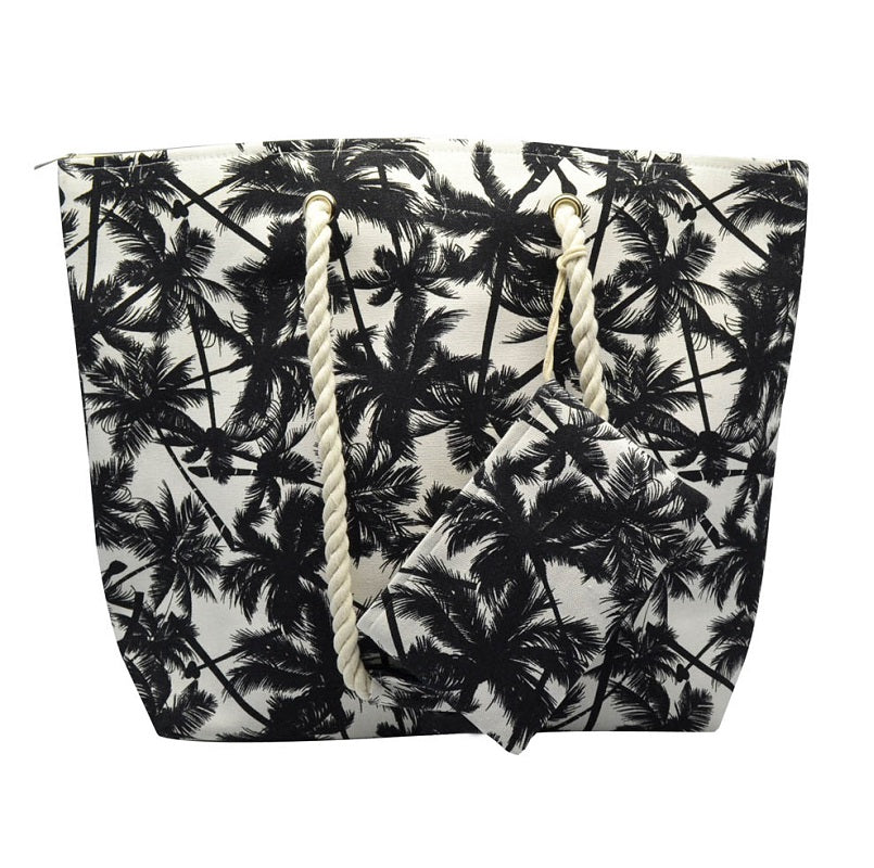 ΤΣΑΝΤΑ ΠΑΡΑΛΙΑΣ ΜΕ ΠΟΡΤΟΦΟΛΑΚΙ 53x40cm ANKOR