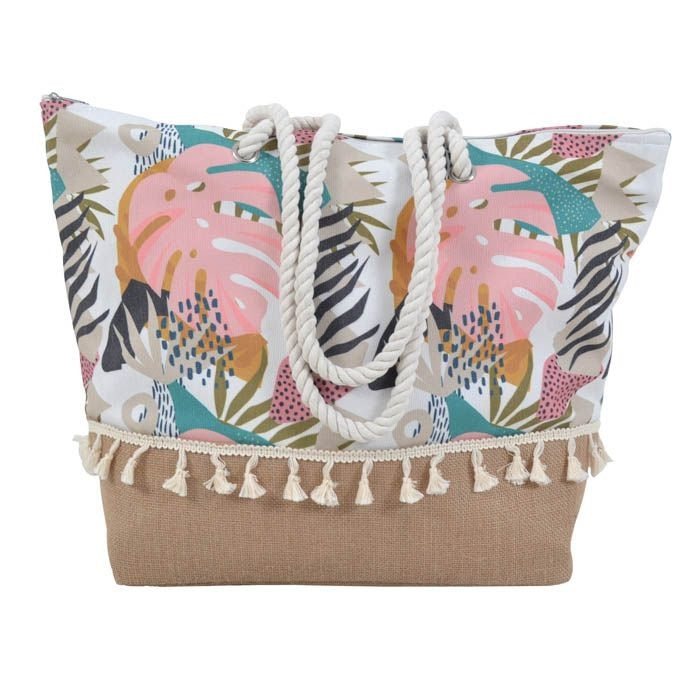 ΤΣΑΝΤΑ ΠΑΡΑΛΙΑΣ ΜΕ ΚΡΟΣΙΑ 53x40cm ANKOR