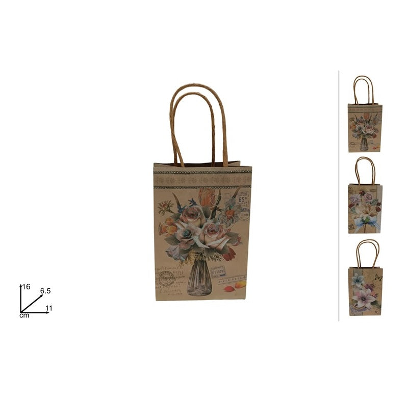 ΤΣΑΝΤΑ ΔΩΡΟΥ VINTAGE GLITTER 16x10x6.5εκ