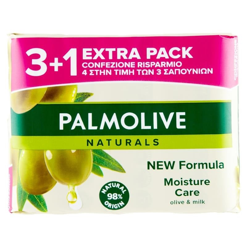 PALMOLIVE ΣΑΠΟΥΝΙ OLIVE 90gr 3+1ΔΩΡΟ