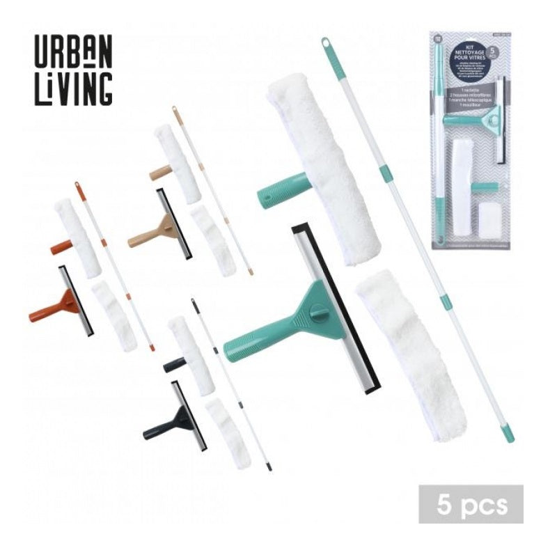 ΣΕΤ ΚΑΘΑΡΙΣΜΟΥ ΓΟΥΝΑΚΙ & ΥΑΛΟΚΑΘΑΡΙΣΤΗΡΑΣ 128cm ΜΕ ΕΞΤΡΑ ΓΟΥΝΑΚΙ