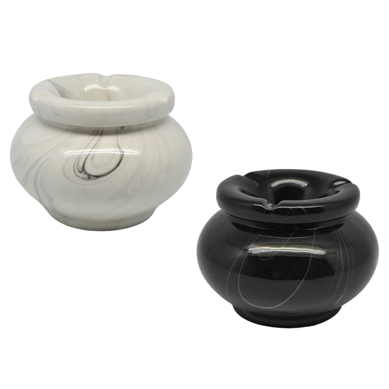 ΣΤΑΧΤΟΔΟΧΕΙΟ ΚΕΡΑΜΙΚΟ ΜΕ ΚΑΠΑΚΙ ΜΑΡΜΑΡΟ 11.5x11.5x8.5cm ANKOR