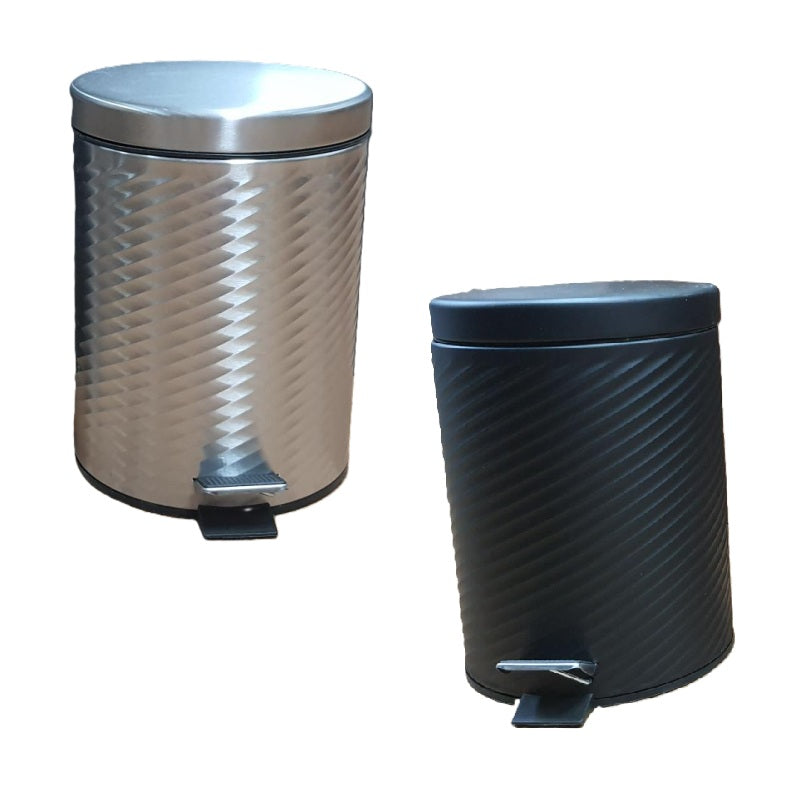 ΠΕΝΤΑΛ 5lt ΜΕΤΑΛΛΙΚΟ ΡΙΓΕ INOX & ΜΑΥΡΟ ΜΑΤ ΧΡΩΜΑ