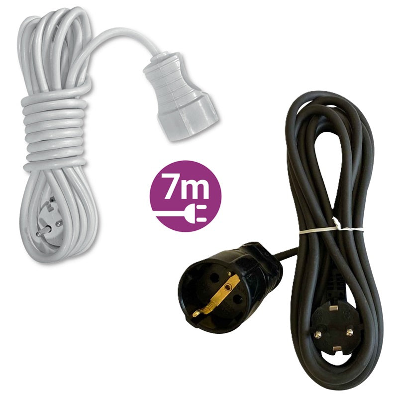 ΠΡΟΕΚΤΑΣΗ ΜΠΑΛΑΝΤΕΖΑΣ 7m ΣΟΥΚΟ ΜΕ ΚΑΛΩΔΙΟ 3x1.50mm