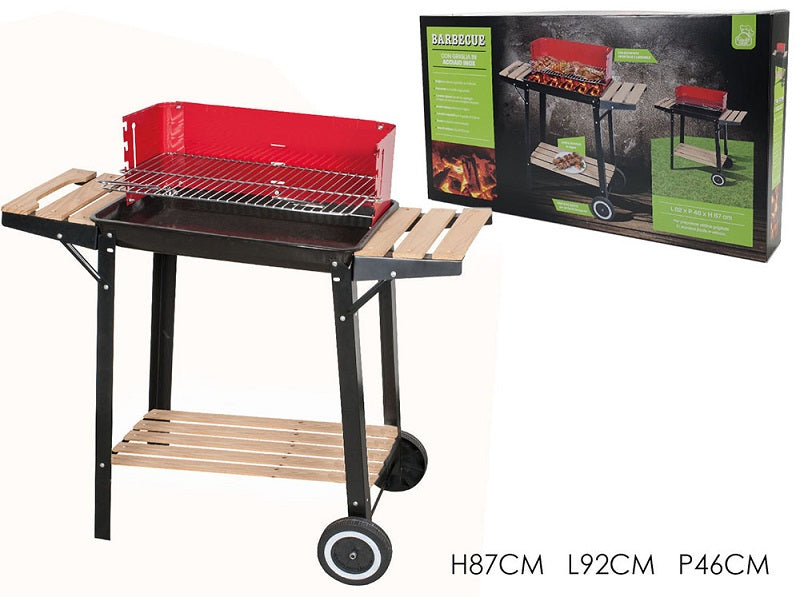 ΨΗΣΤΑΡΙΑ ΜΕΤΑΛΛΙΚΗ 83x45.5x84.5cm ΜΕ ΡΟΔΕΣ