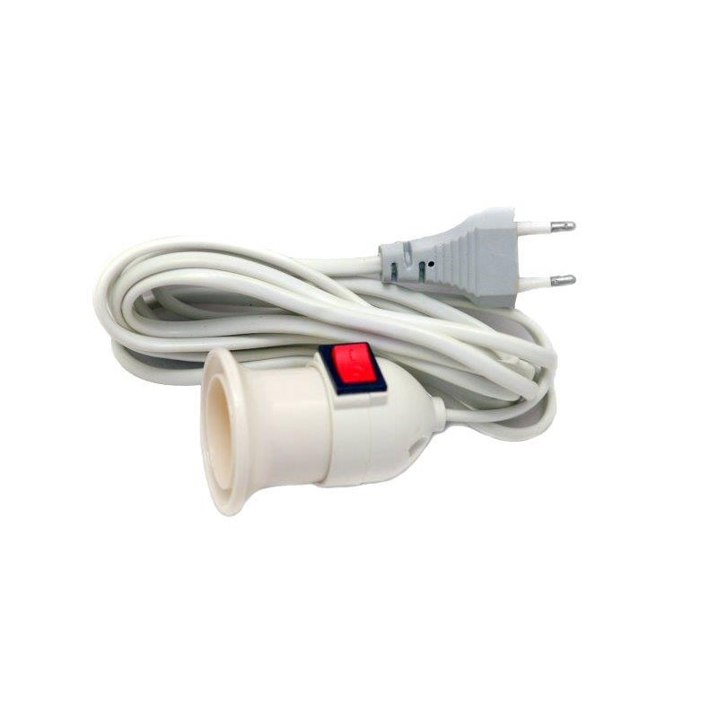 ΝΤΟΥΙ Ε27 ΜΕ ΔΙΑΚΟΠΤΗ ΚΑΙ ΚΑΛΩΔΙΟ 3m