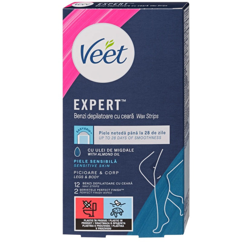 VEET ΤΑΙΝΙΕΣ ΑΠΟΤΡΙΧΩΣΗΣ ΣΩΜΑΤΟΣ ΜΕ ΕΛΑΙΟ ΑΜΥΓΔΑΛΟΥ 12ΤΕΜ