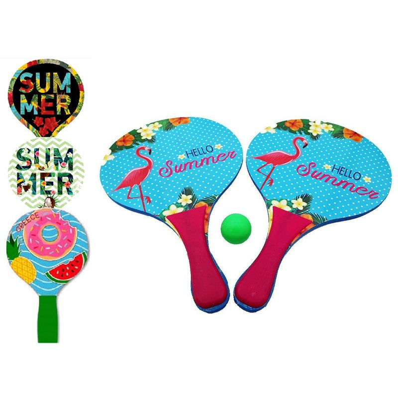 ΡΑΚΕΤΕΣ ΠΑΡΑΛΙΑΣ ΜΕ ΣΧΕΔΙΟ ΚΑΙ ΜΠΑΛΑΚΙ